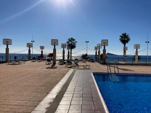 Santa Margarita, Benidorm Levante, 1St Line, Frontal Seaview, Ocean Terrace Daire Dış mekan fotoğraf